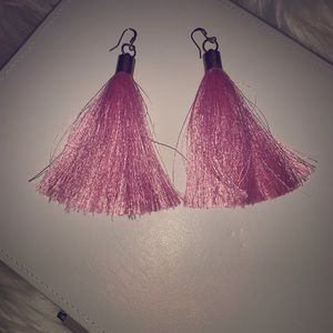 Silk Tassel Earrings